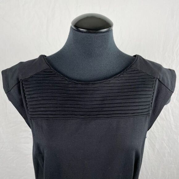 Banana Republic Black Peplum Midi Dress - Women’s 8 - Picture 4 of 9